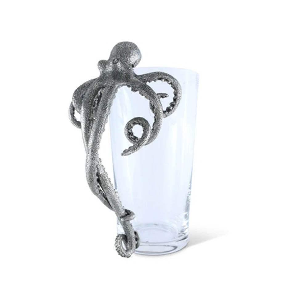 Octopus Pewter Handle Pitcher by Vagabond House