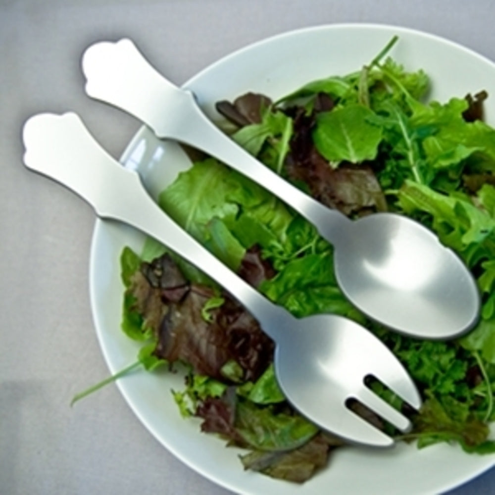 Old Fashioned Salad Set in Moss by Sabre Paris