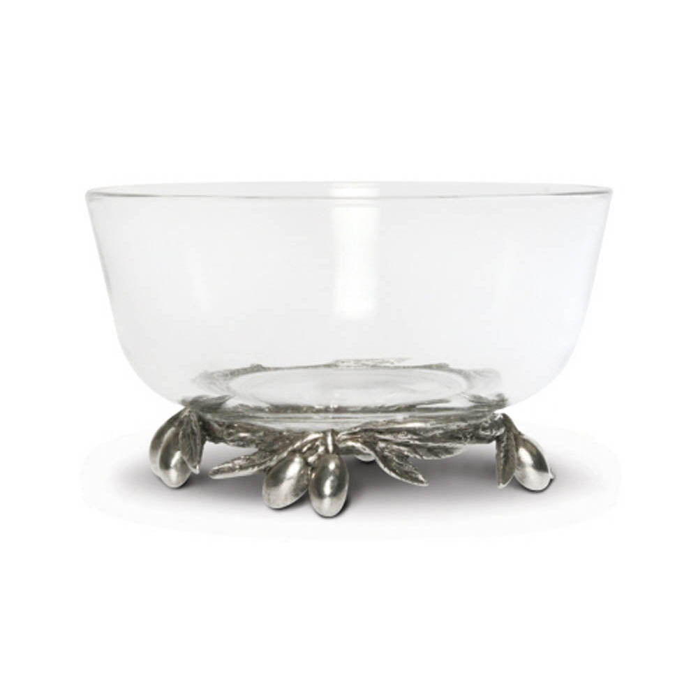 Olive Grove Glass Bowl by Vagabond House