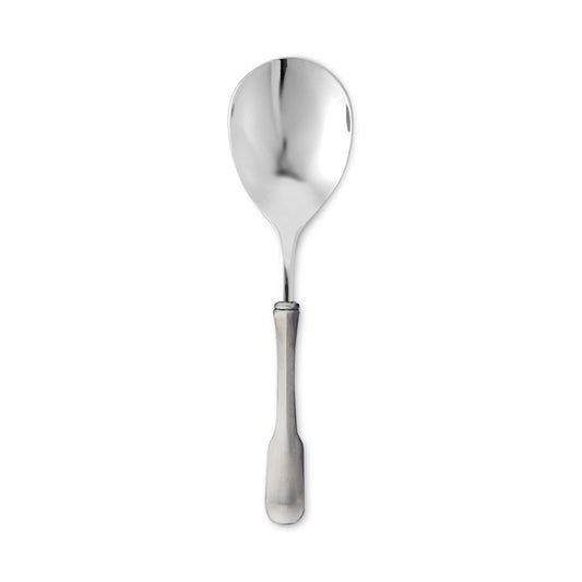 Olivia Wide Serving Spoon by Match Pewter