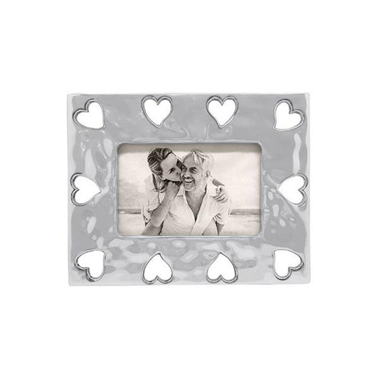 Open Heart Border 4X6 Frame by Mariposa