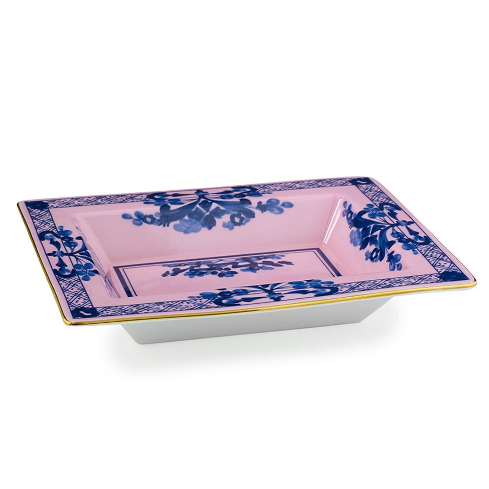 Oriente Ita Azalea Rectangular Vide Poche by Richard Ginori