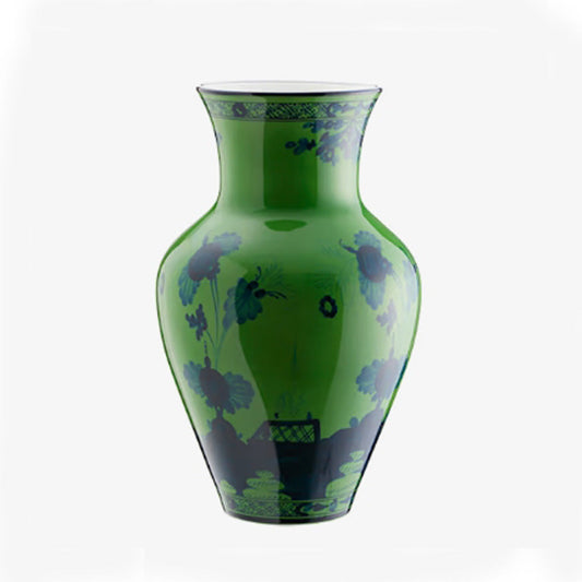 Oriente Italia Malachite Small Vase by Richard Ginori