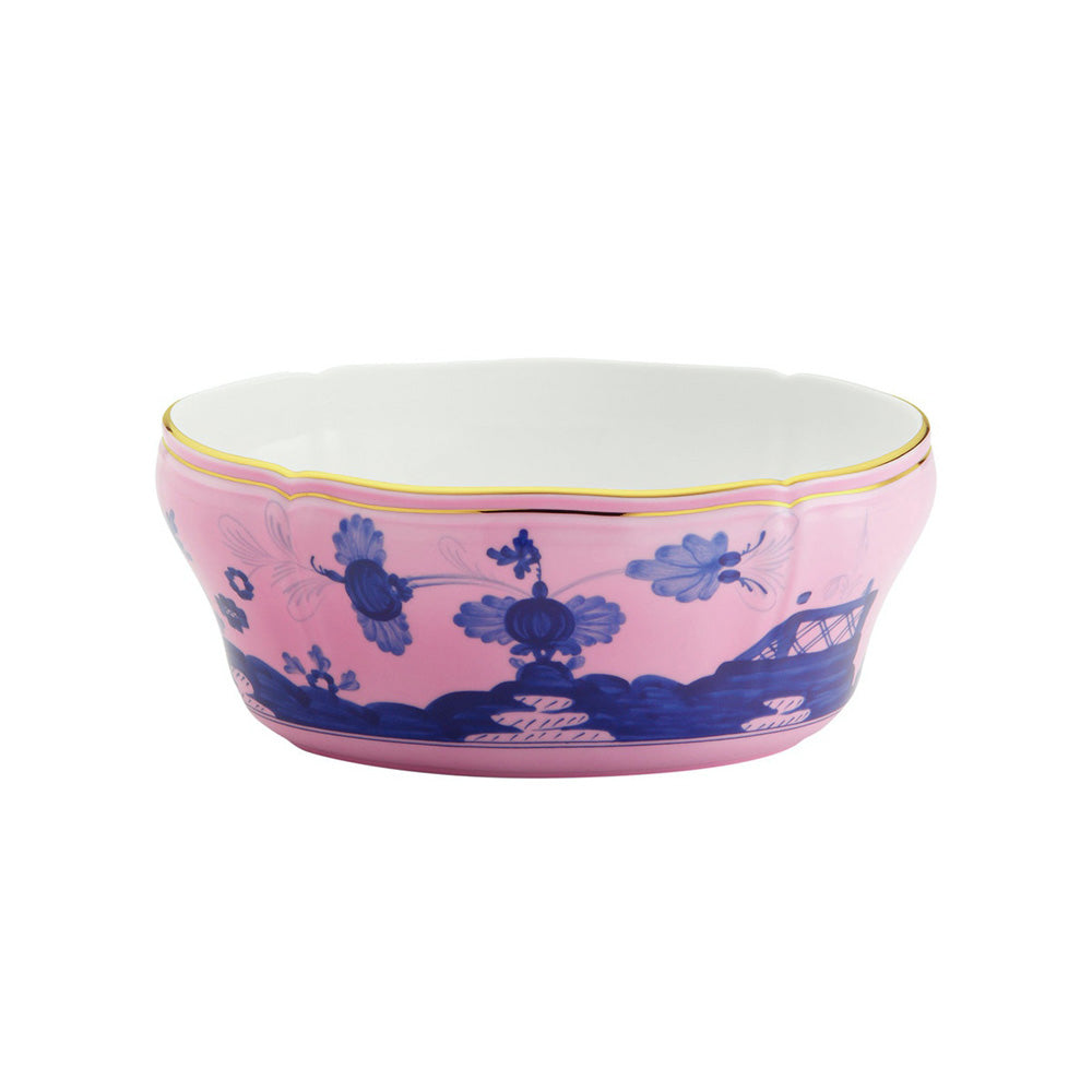 Oriente Italiano Azalea Oval Salad Bowl by Richard Ginori