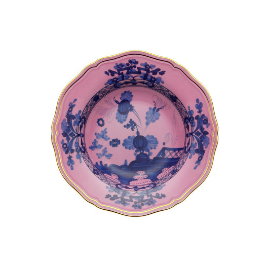 Oriente Italiano Azalea Soup Plate by Richard Ginori