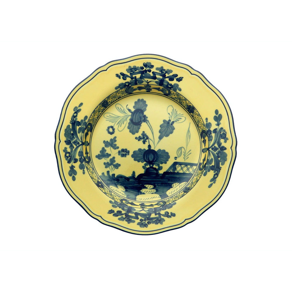 Oriente Italiano Citrino Flat Dessert Plate by Richard Ginori