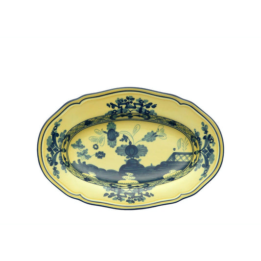 Oriente Italiano Citrino Pickle Dish by Richard Ginori