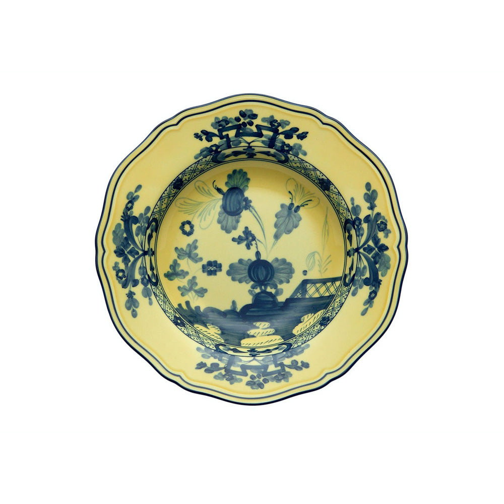 Oriente Italiano Citrino Soup Plate by Richard Ginori