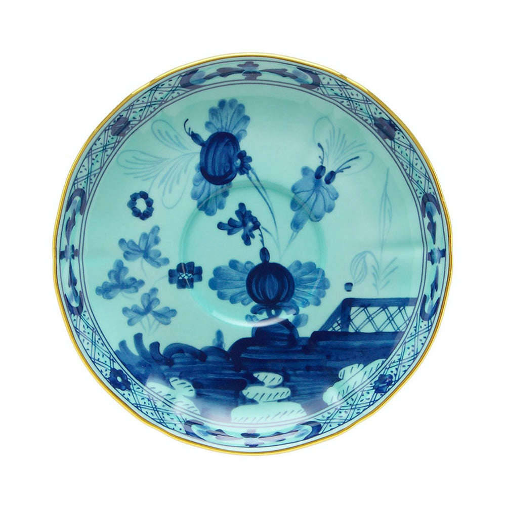 Oriente Italiano Iris Coffee Saucer by Richard Ginori