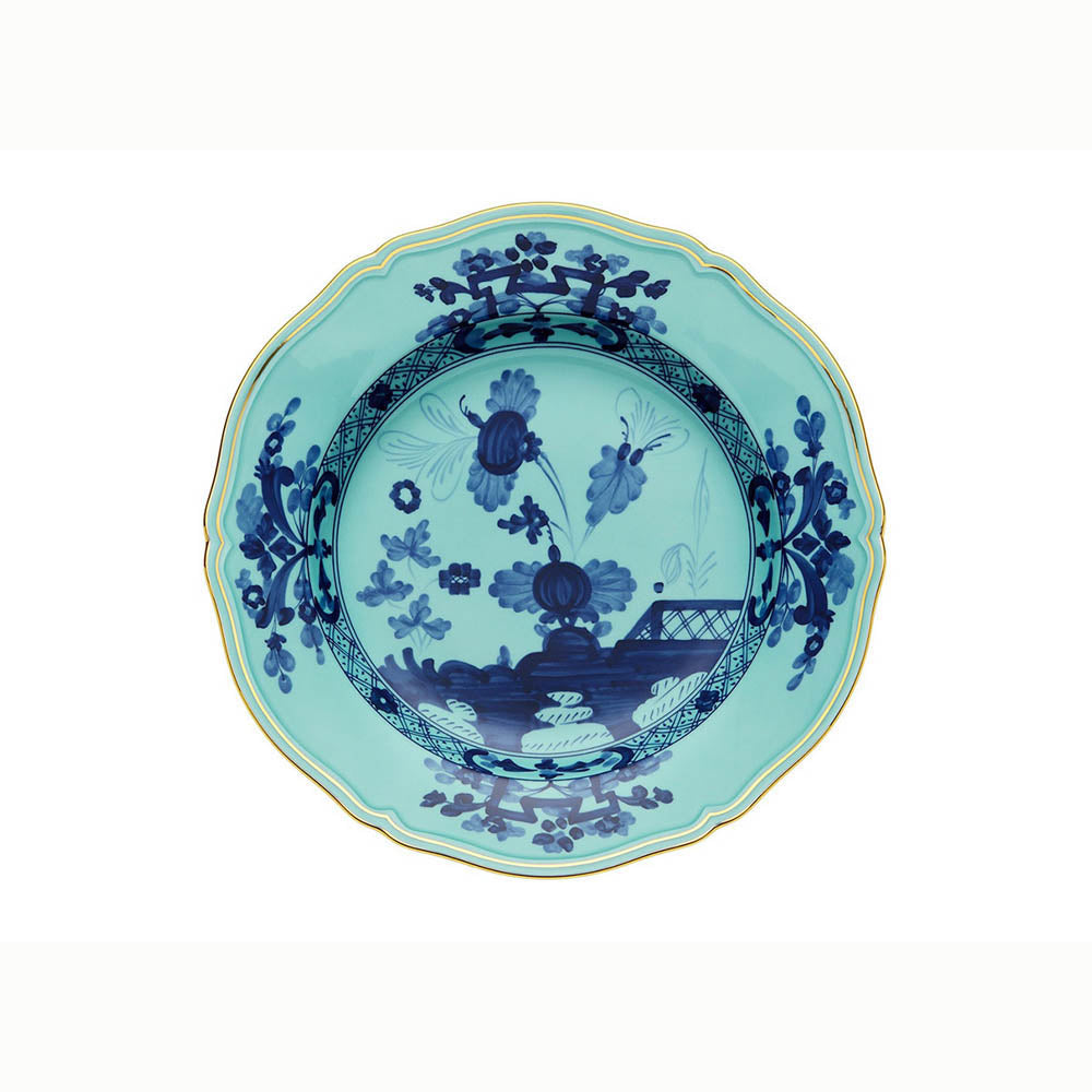 Oriente Italiano Iris Flat Dessert Plate by Richard Ginori