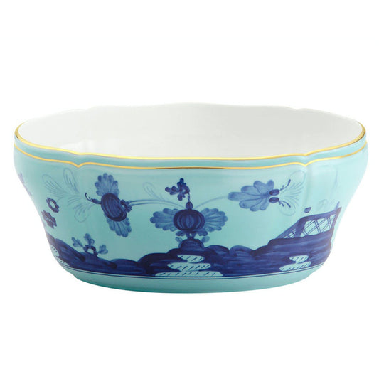 Oriente Italiano Iris Oval Salad Bowl by Richard Ginori