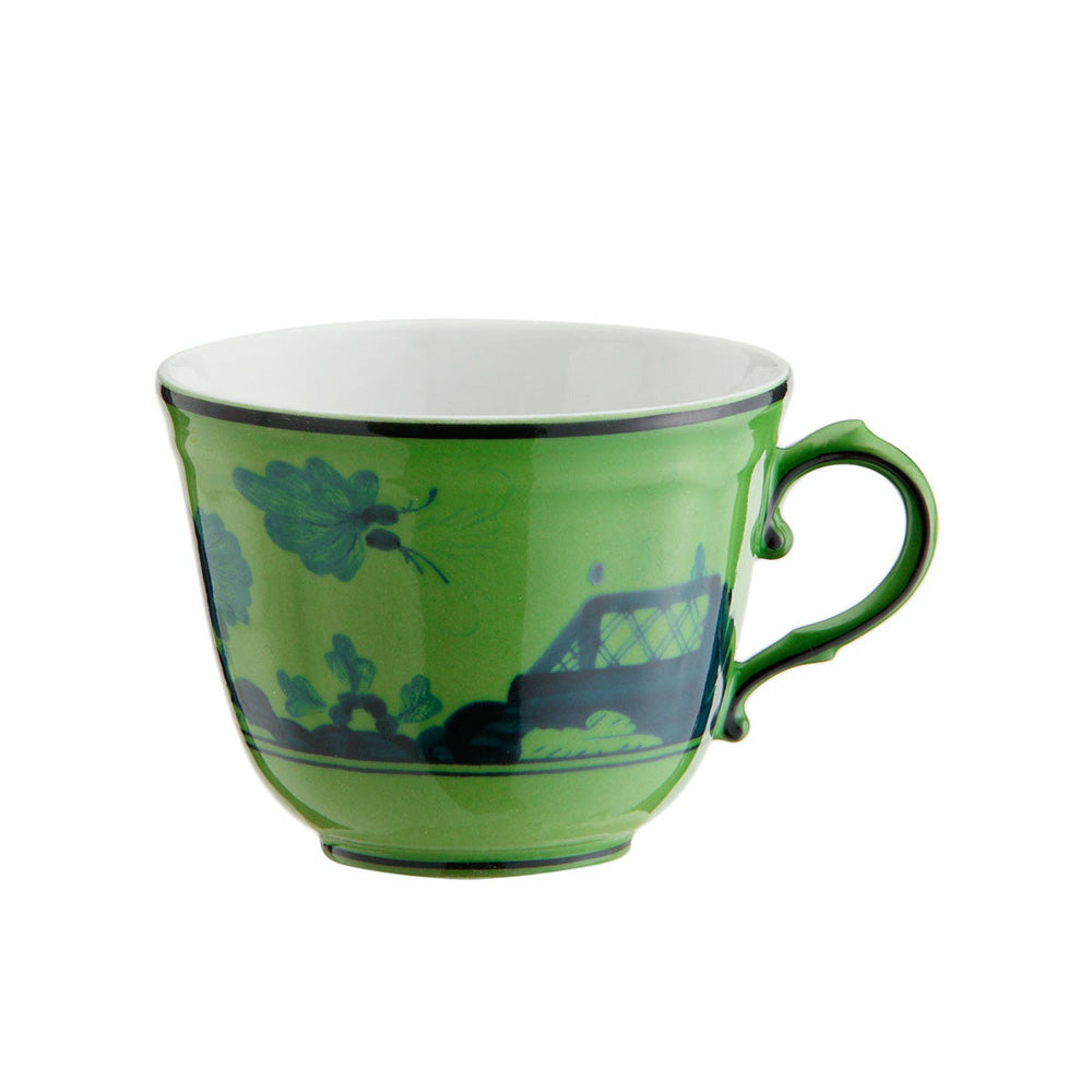 Oriente Italiano Malachite Coffee Cup by Richard Ginori