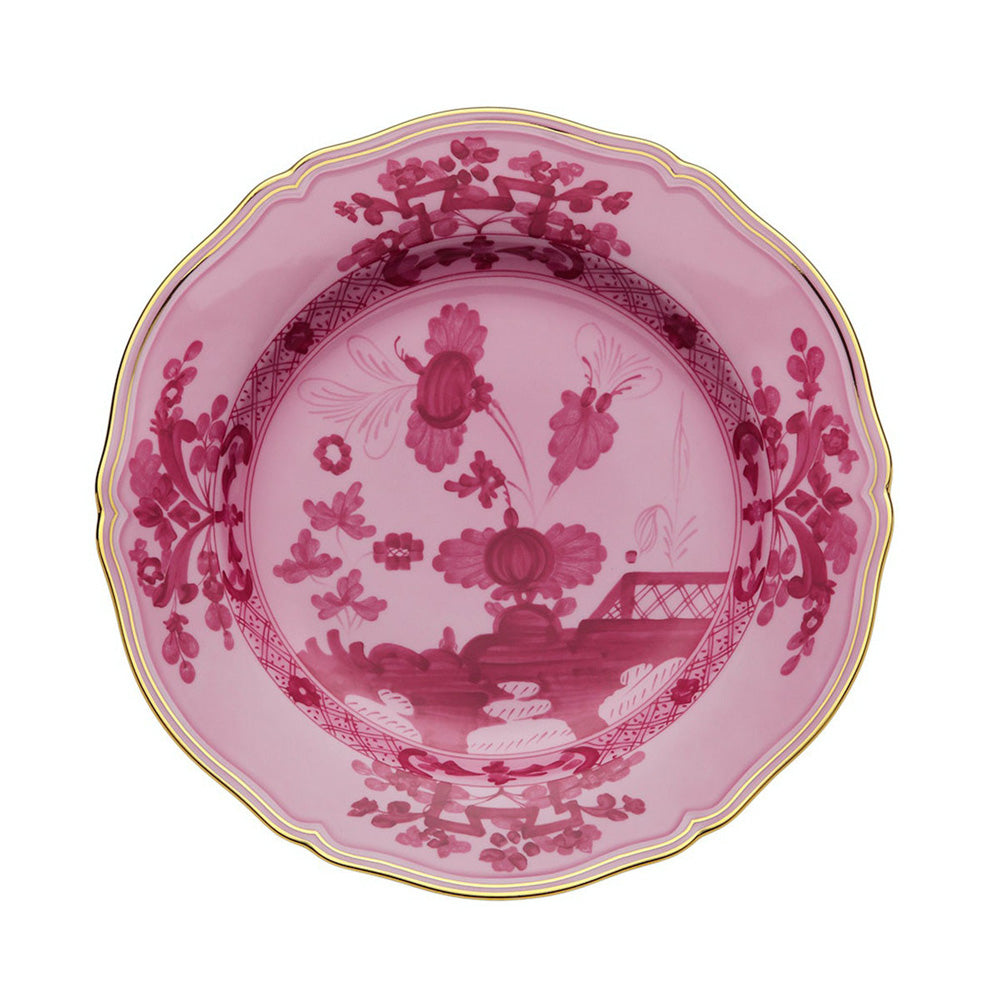 Oriente Italiano Porpora Flat Round Platter by Richard Ginori