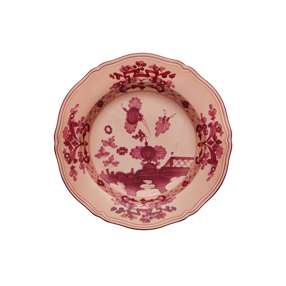 Oriente Italiano Vermiglio Charger Plate by Richard Ginori