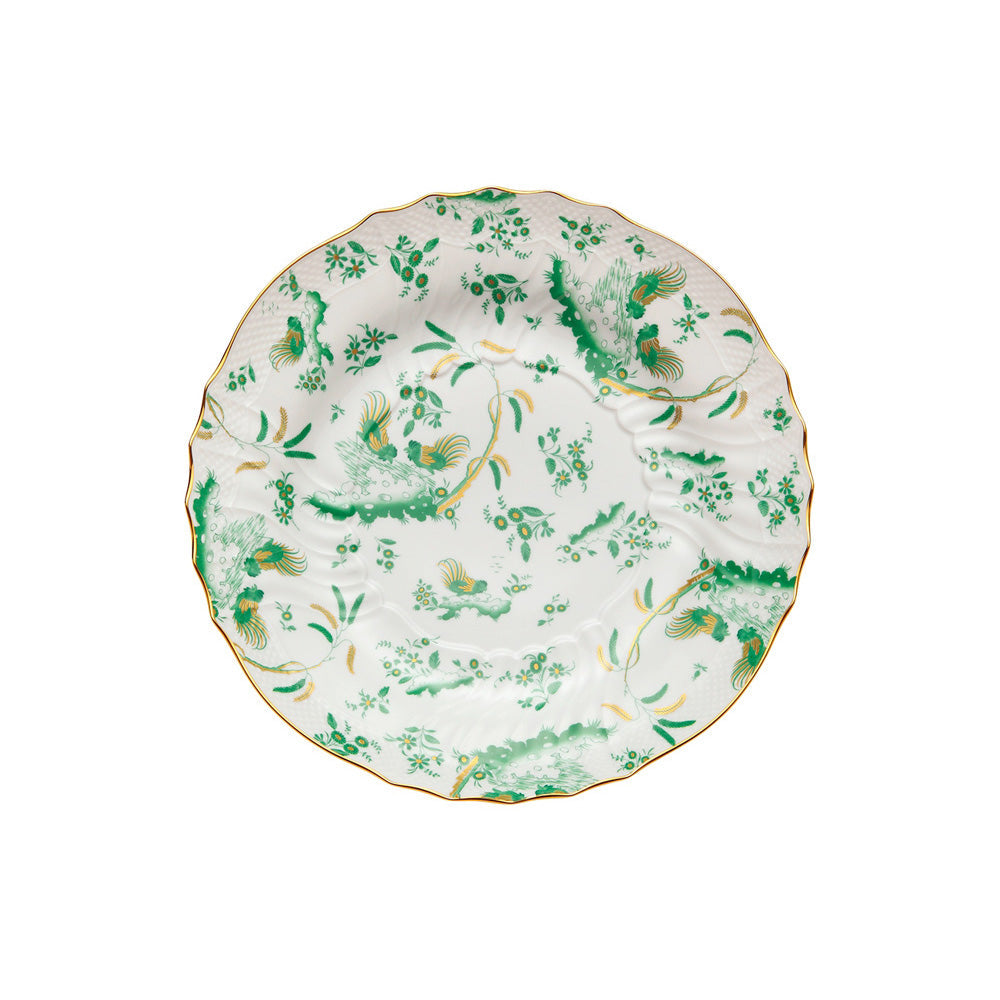 Oro Di Doccia Green Buffet Platter by Richard Ginori