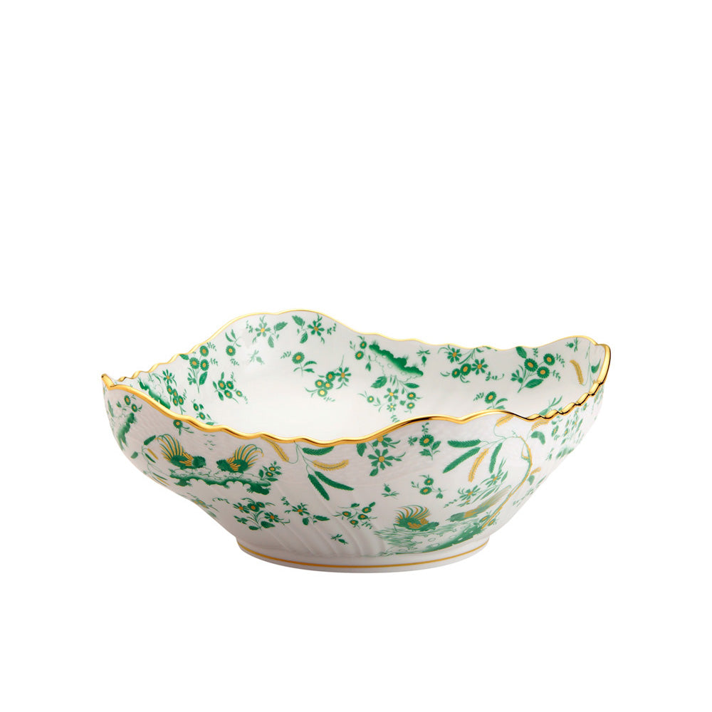 Oro Di Doccia Green Salad Bowl by Richard Ginori