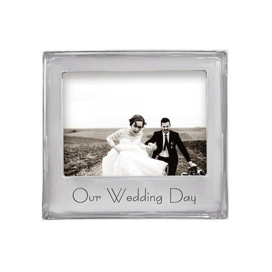 Our Wedding Day Signature 5X7 Frame by Mariposa