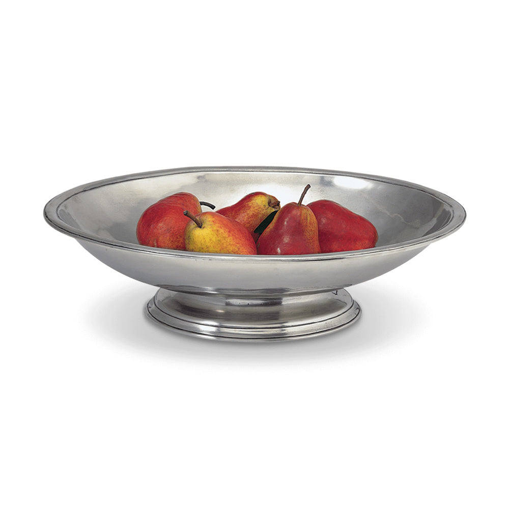 Oval Footed Centerpiece by Match Pewter