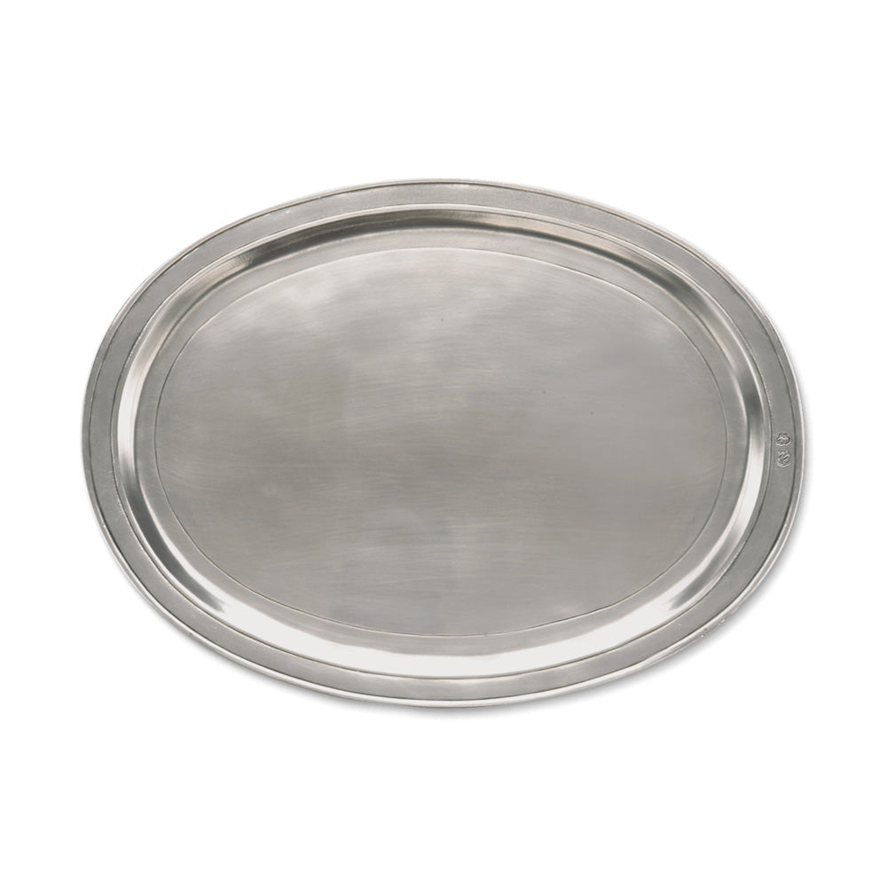 Oval Incised Tray by Match Pewter Additional Image 3