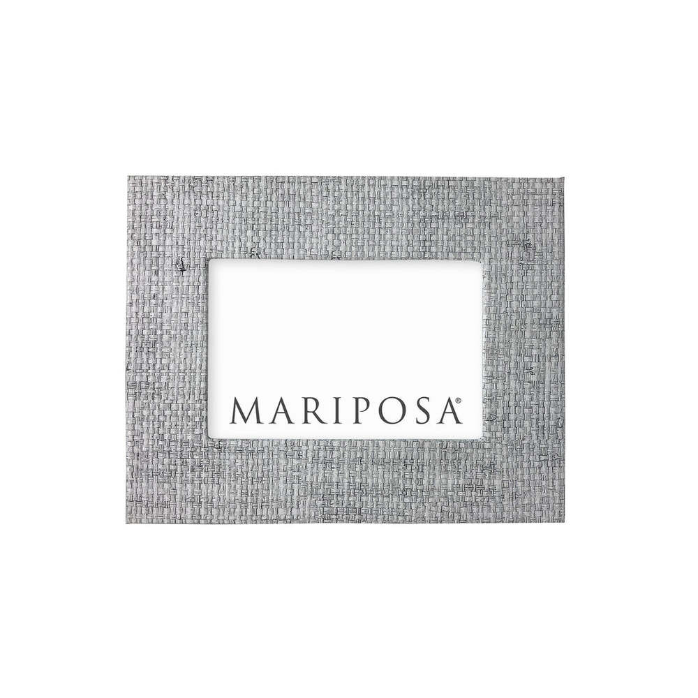 Faux Grasscloth 4X6 Frame by Mariposa