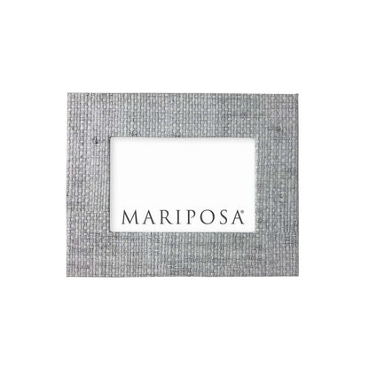 Faux Grasscloth 4X6 Frame by Mariposa