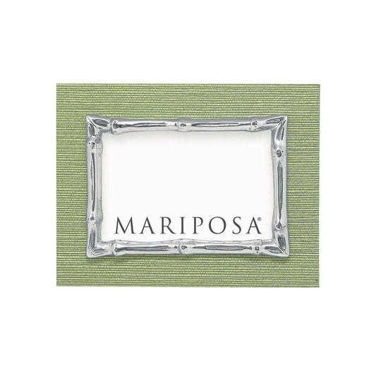 Palma Faux Grasscloth And Bamboo 4X6 Frame by Mariposa