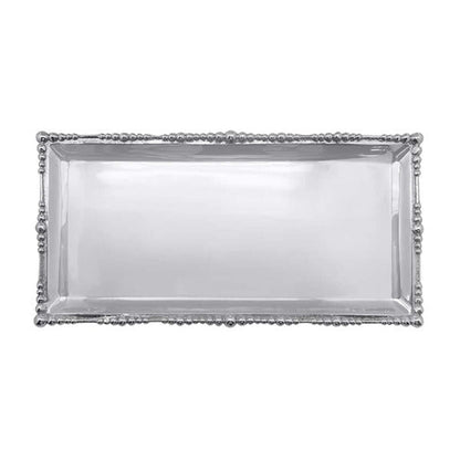 Pearl Drop Long Rectangular Tray by Mariposa