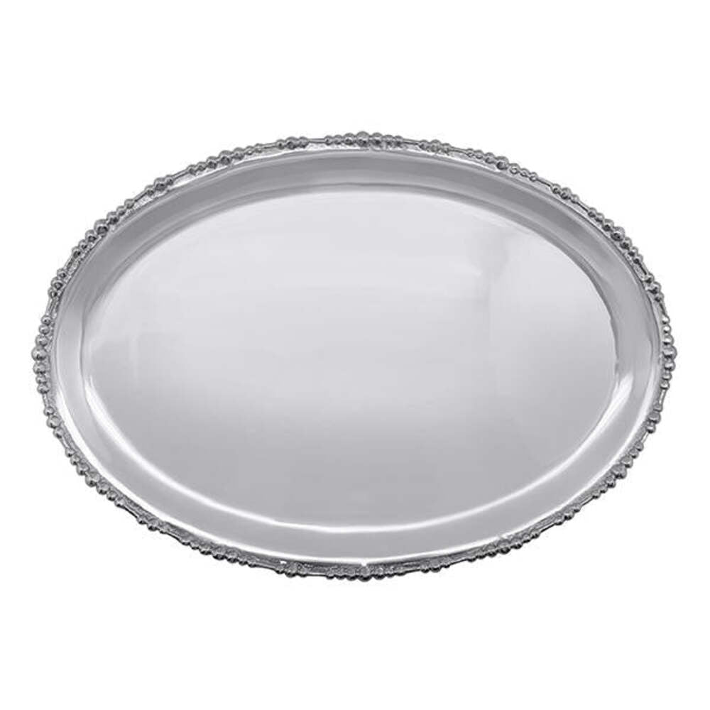 Pearl Drop Oval Platter by Mariposa