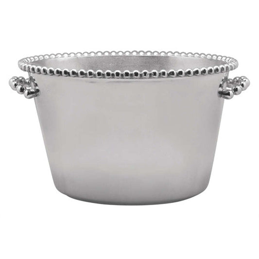 Pearled Medium Ice Bucket by Mariposa