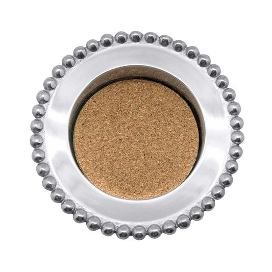 Pearled Wine Coaster by Mariposa Additional Image 1