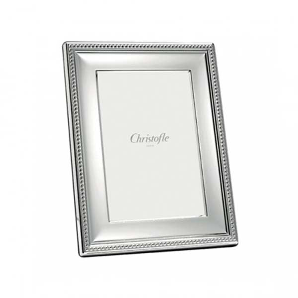 Perles Silver Plated 8x10 Frame by Christofle