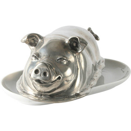 Pig Butter Dish by Vagabond house