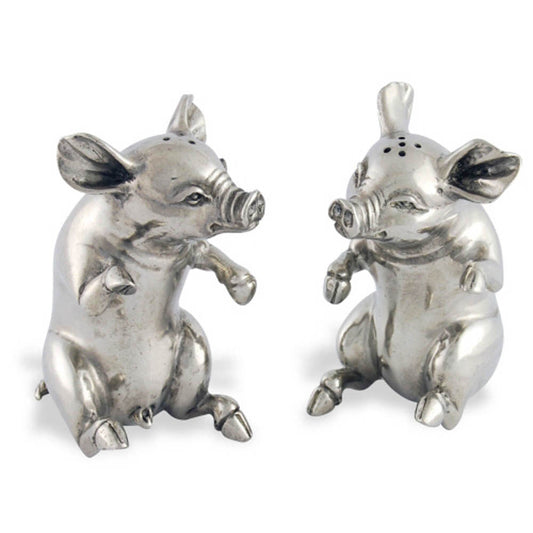 Pig Salt and Pepper Shakers by Vagabond House