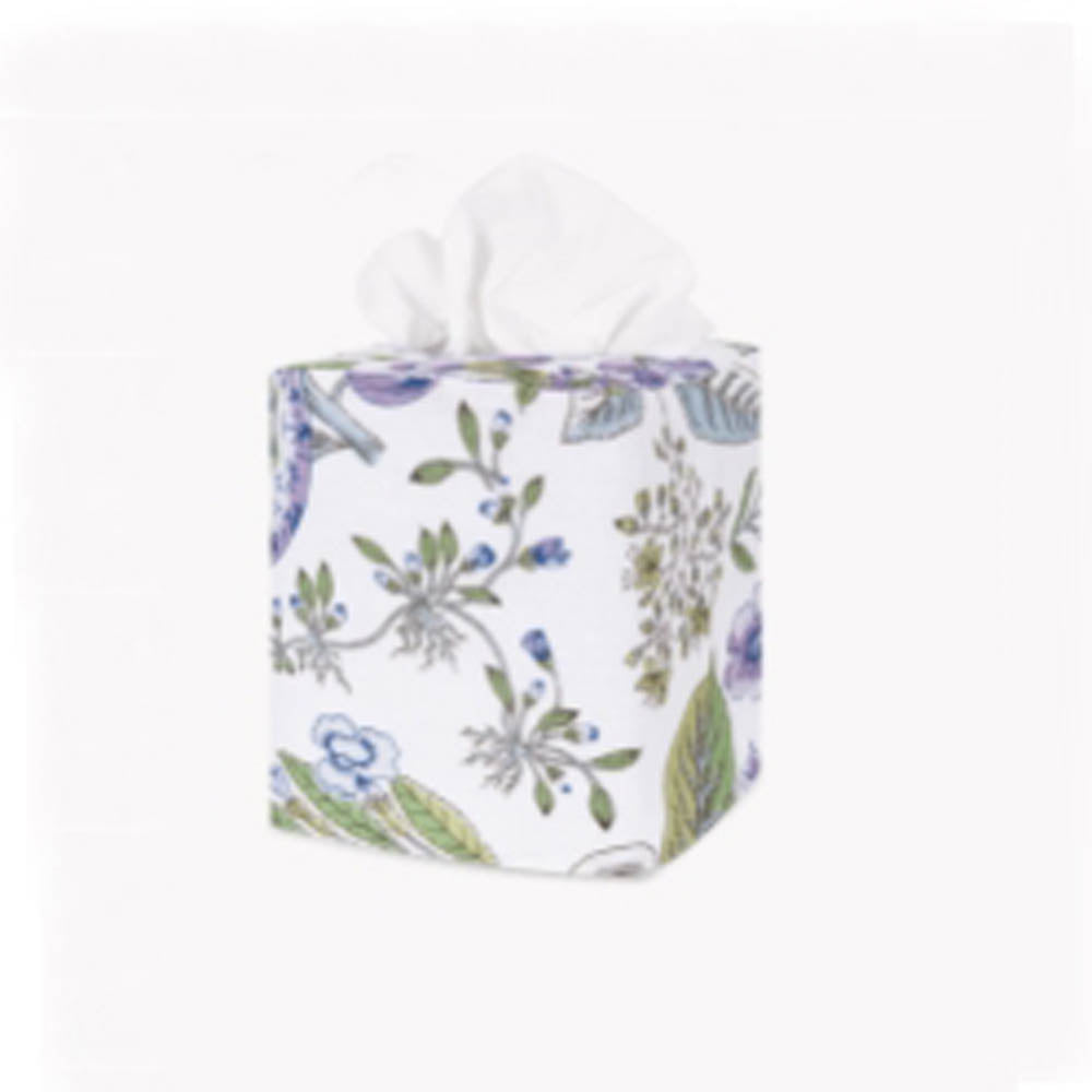 Pomegranate Tissue Box Cover Lilac by Matouk