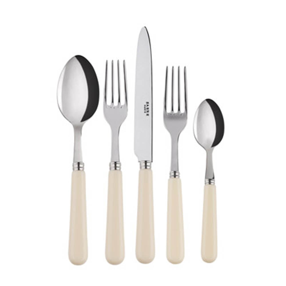 Pop Unis (a.k.a. Basic) 5-piece Place Setting by Sabre Paris