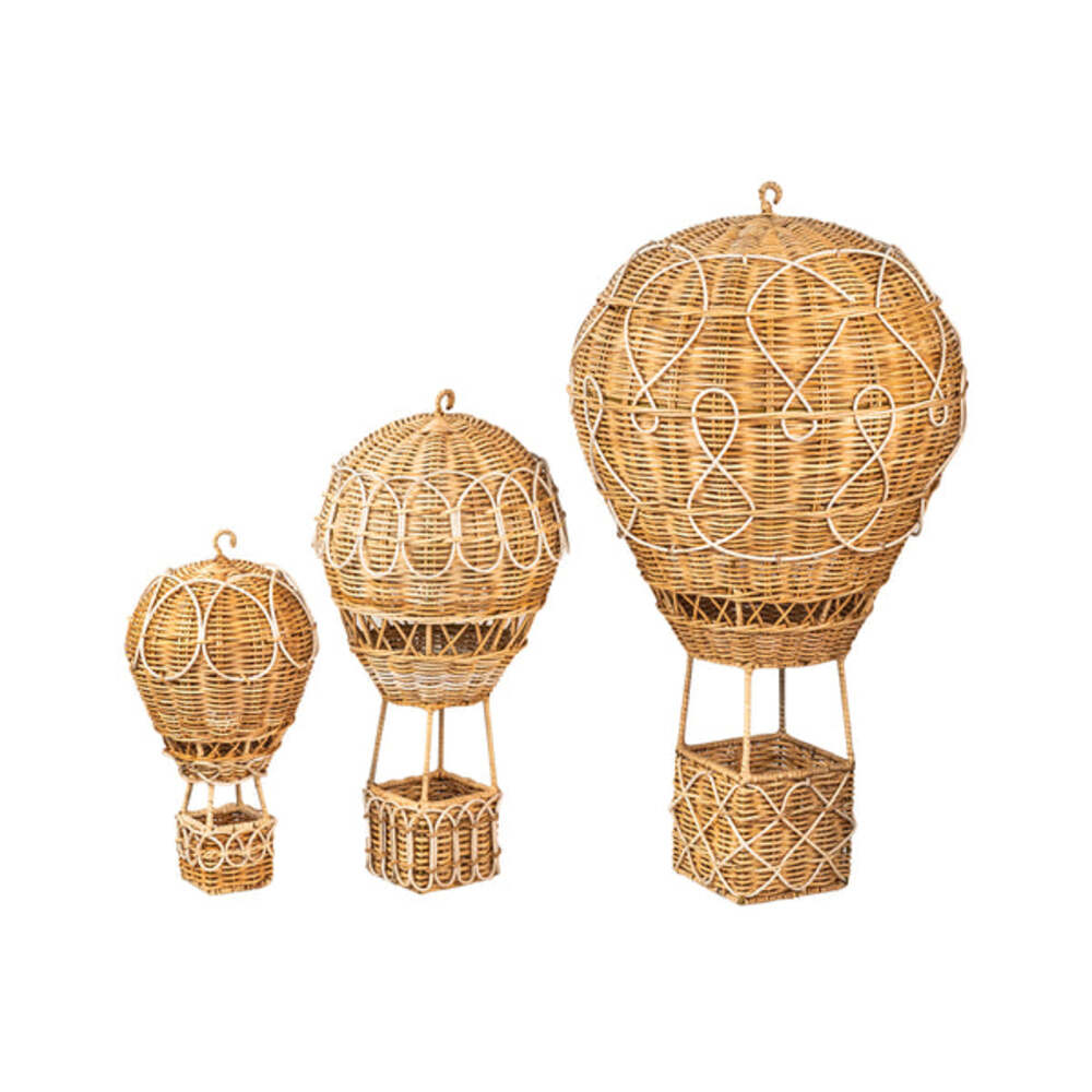 Provence Rattan 27" Hot Air Balloon by Juliska Additional Image-4