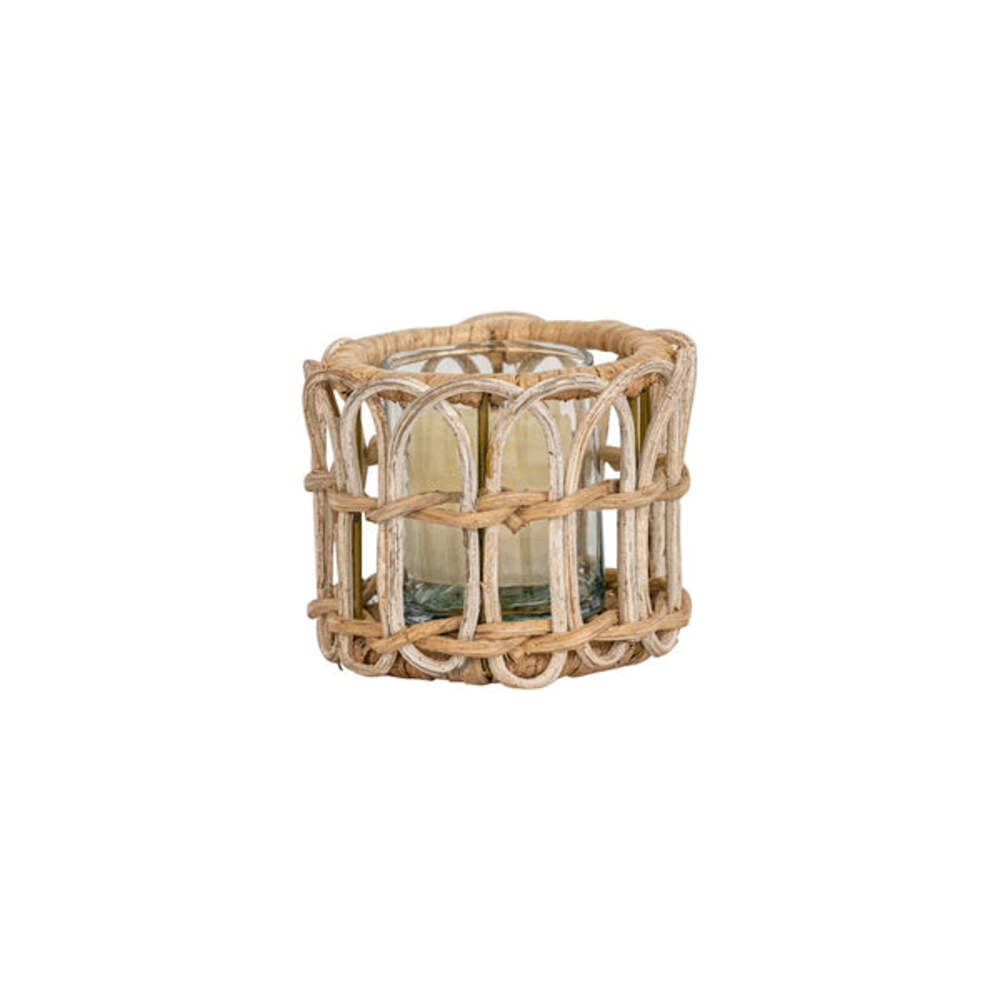 Provence Rattan Tealight - Whitewash by Juliska Additional Image-2