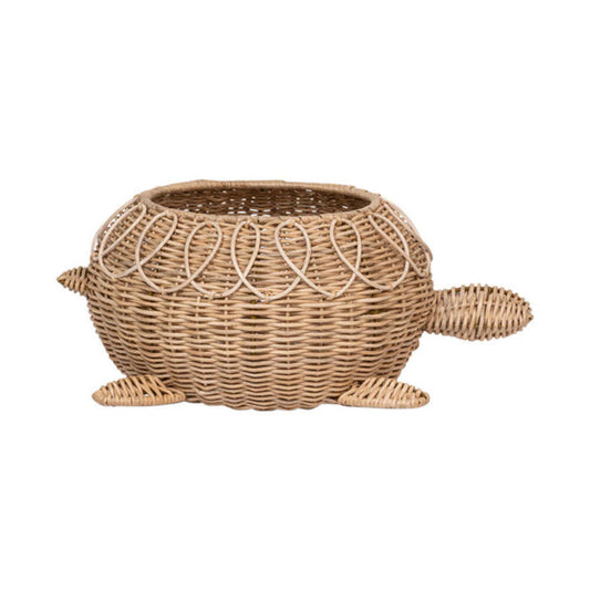 Provence Rattan Turtle Bowl - Whitewash by Juliska