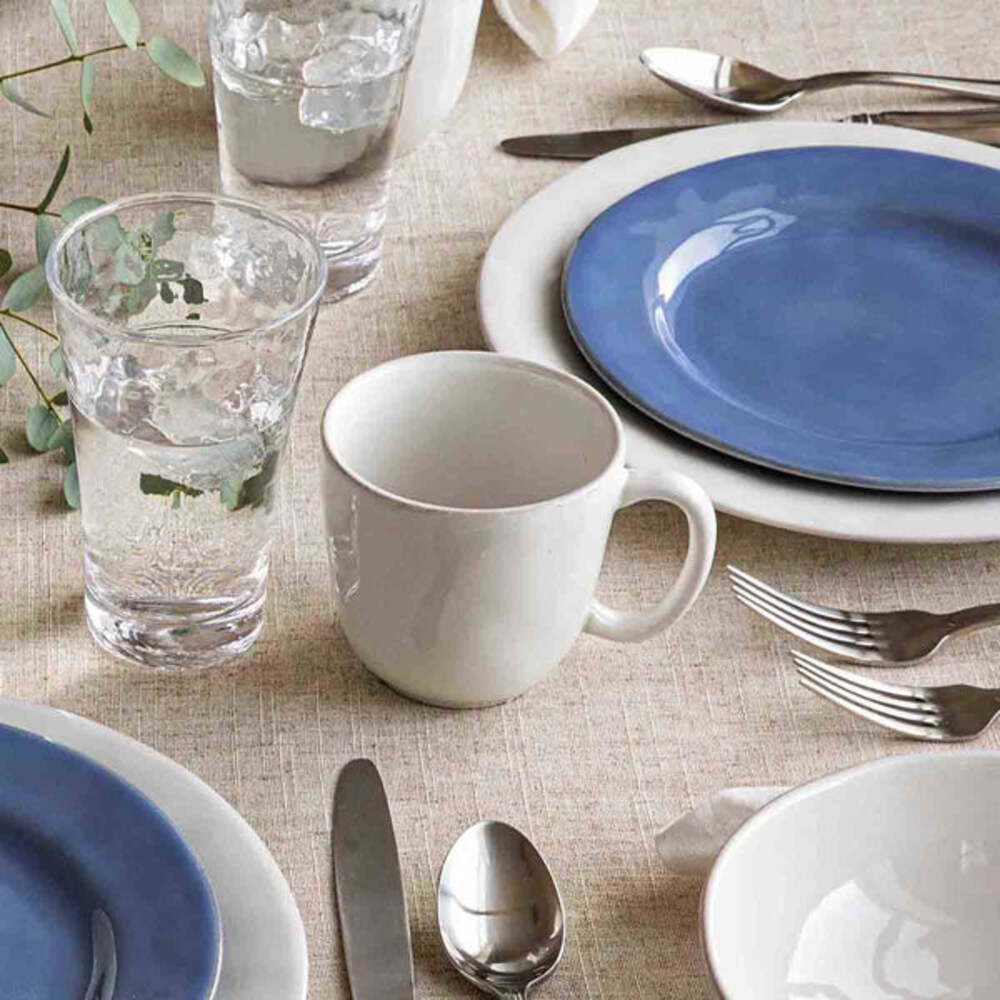 Puro Coupe 16 Piece Place Setting - Whitewash by Juliska Additional Image-3