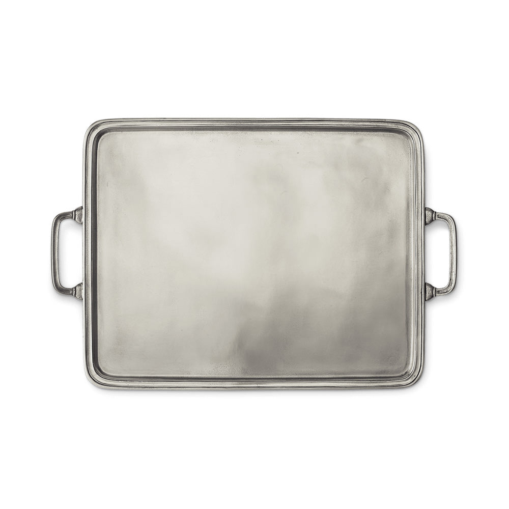 Rectangle Tray with Handles by Match Pewter Additional Image 3