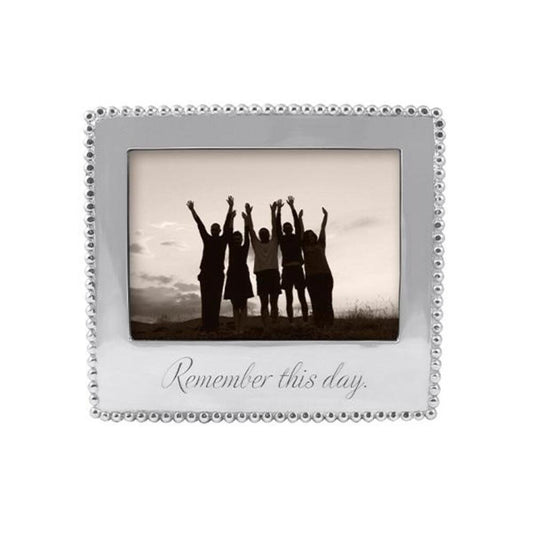 Remember This Day Beaded 5X7 Frame by Mariposa