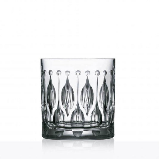 Renaissance Clear Old Fashioned Glass by Varga Crystal