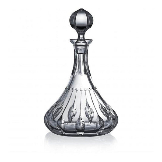 Renaissance Clear Ships Decanter - 1.0 Liter by Varga Crystal