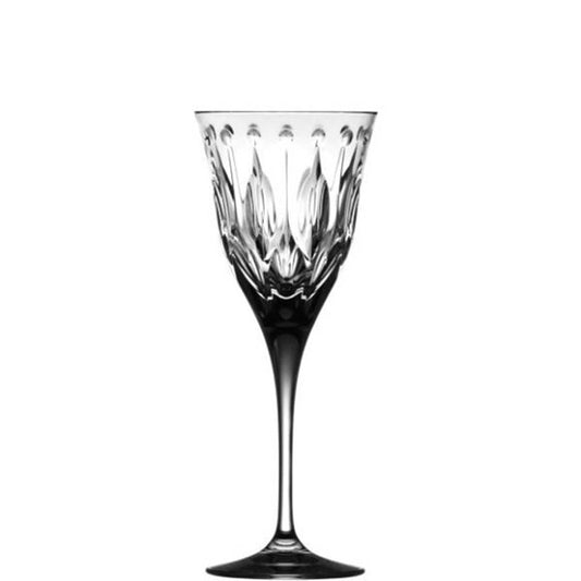 Renaissance Clear White Wine Glass by Varga Crystal