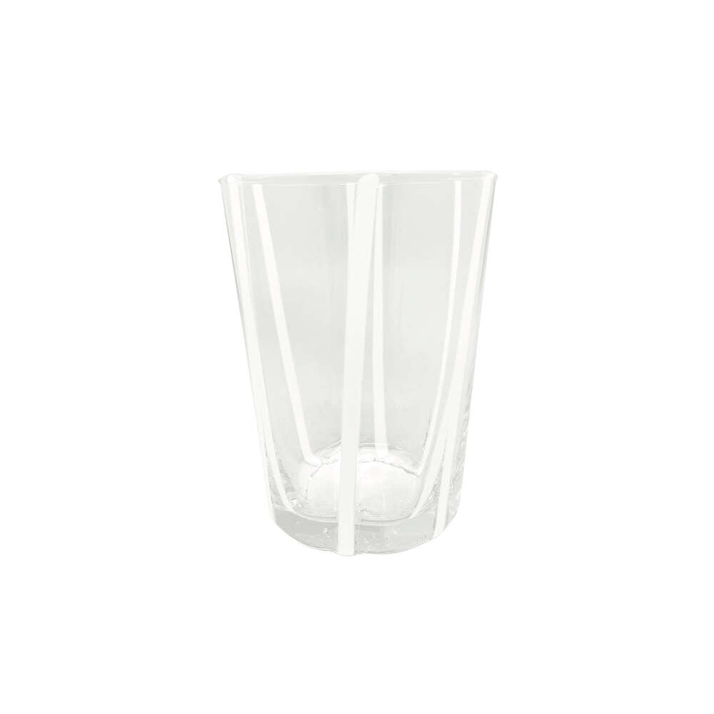 Ribbons White Tumbler by Mariposa