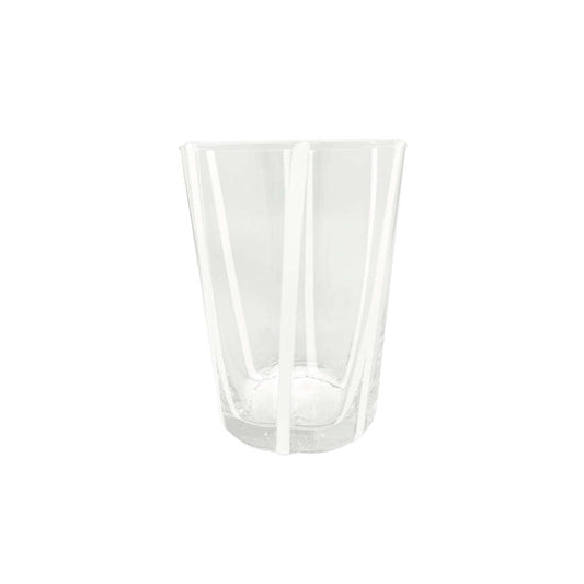 Ribbons White Tumbler by Mariposa