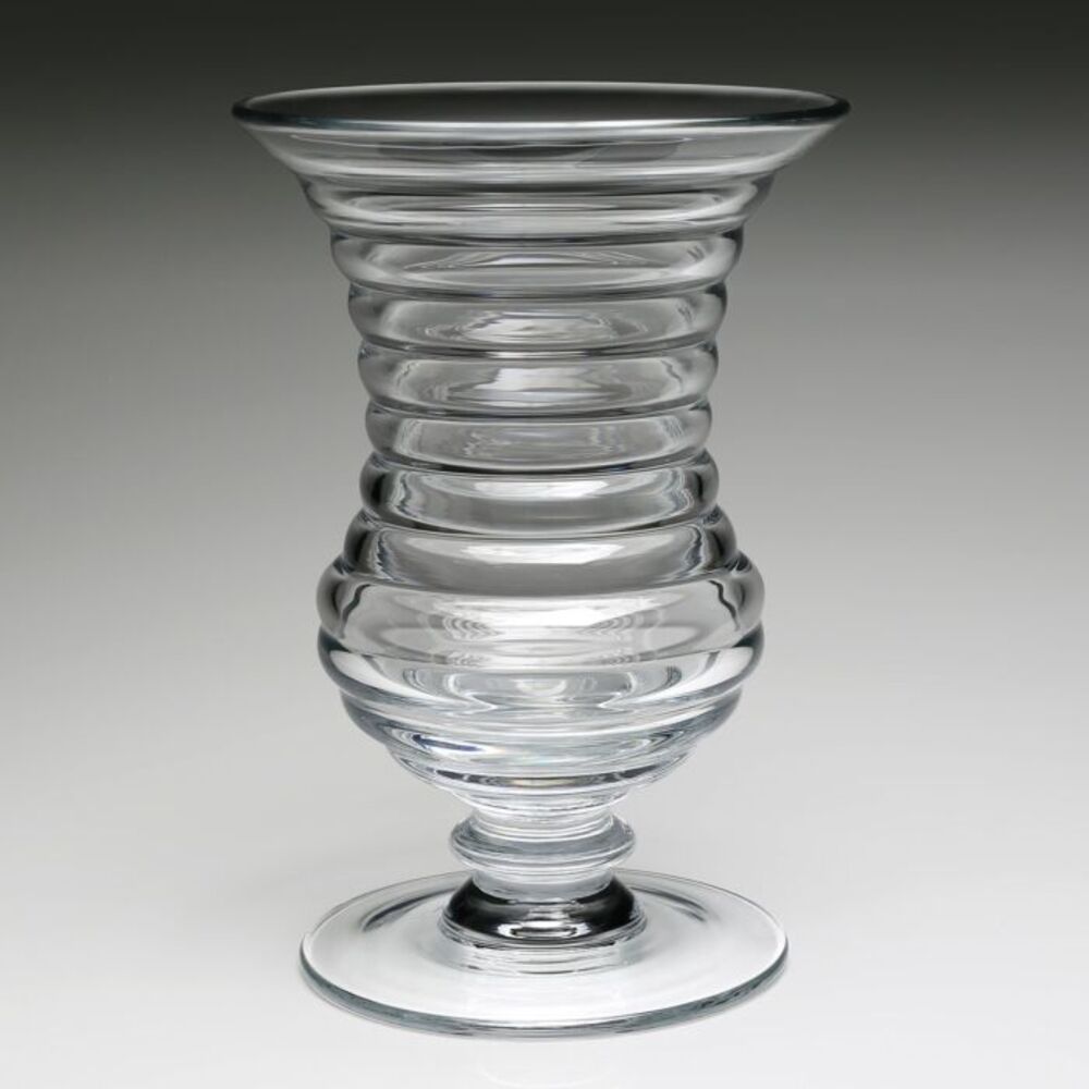 Ripples Footed Vase 11" by William Yeoward Additional Image-1