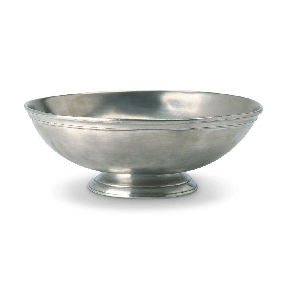 Round Footed Centerpiece by Match Pewter