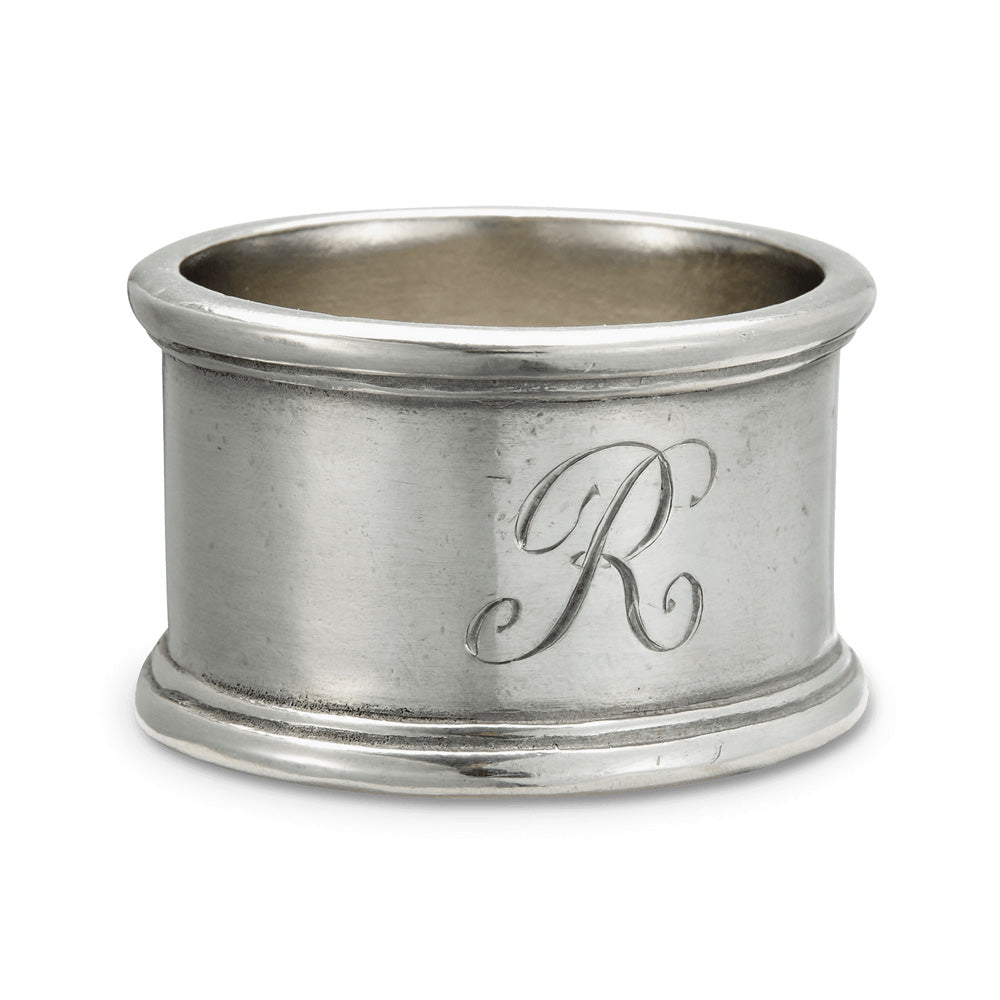 Round Napkin Ring Pair by Match Pewter Additional Image 1