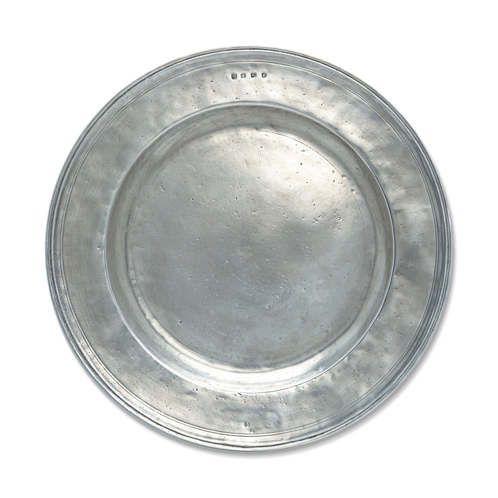 Round Platter Large by Match Pewter